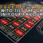 Roulette table