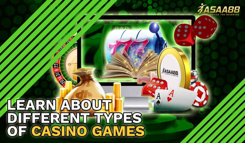 types of casino games