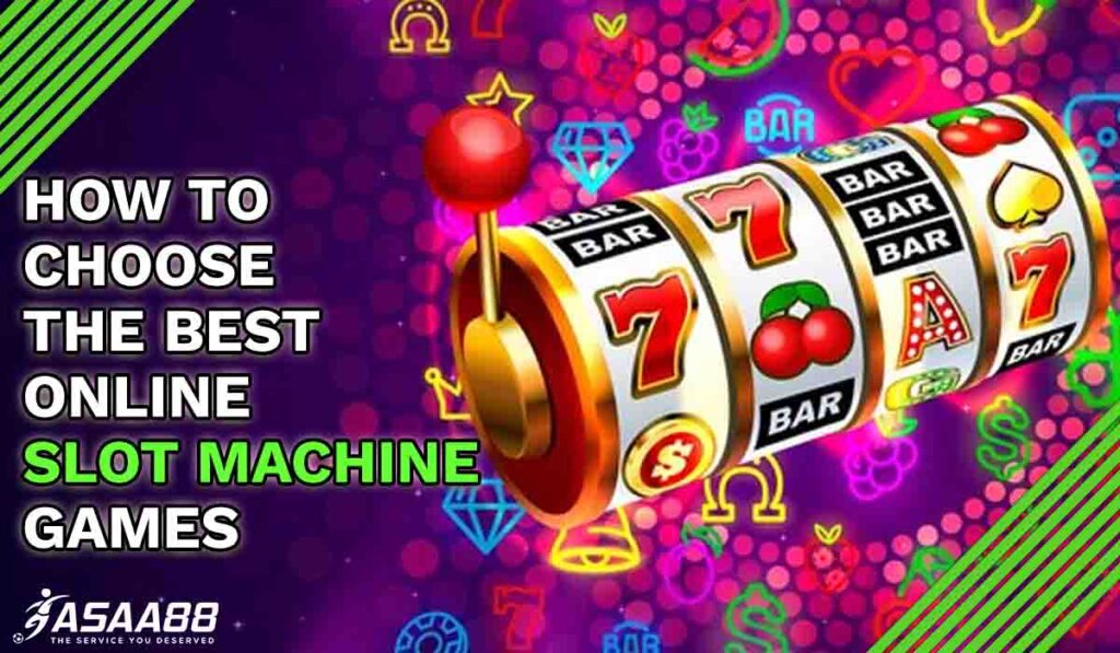 Online slot machine games