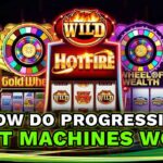 how do progressive slot machines work