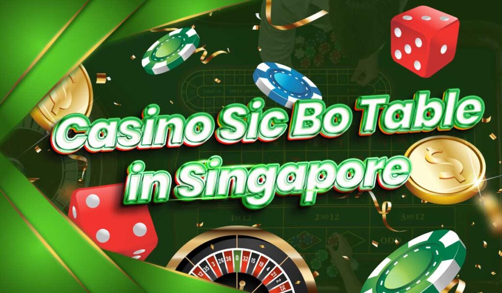 casino sic bo table