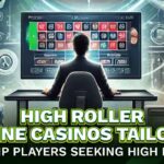 High roller online casinos tailored for VIP players seeking high limits