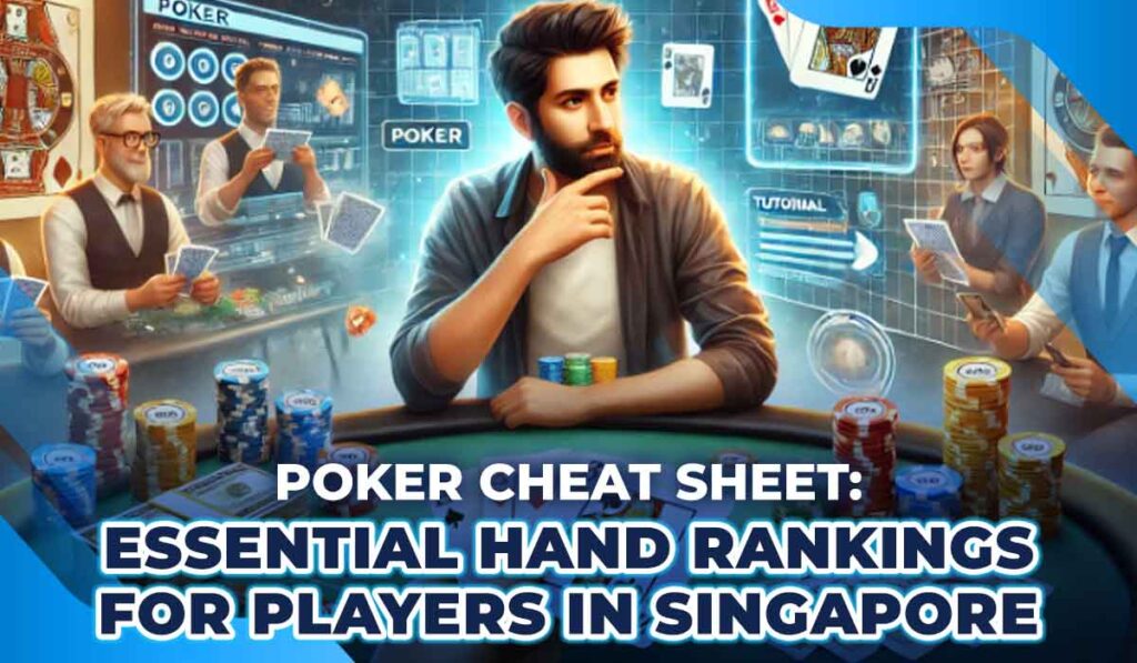 Essential Poker Cheat Sheet for Singapore Players